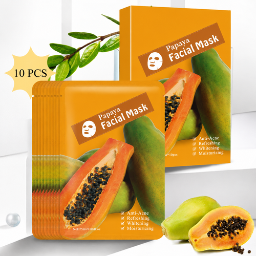 Papaya Ansikts-Sheetmask