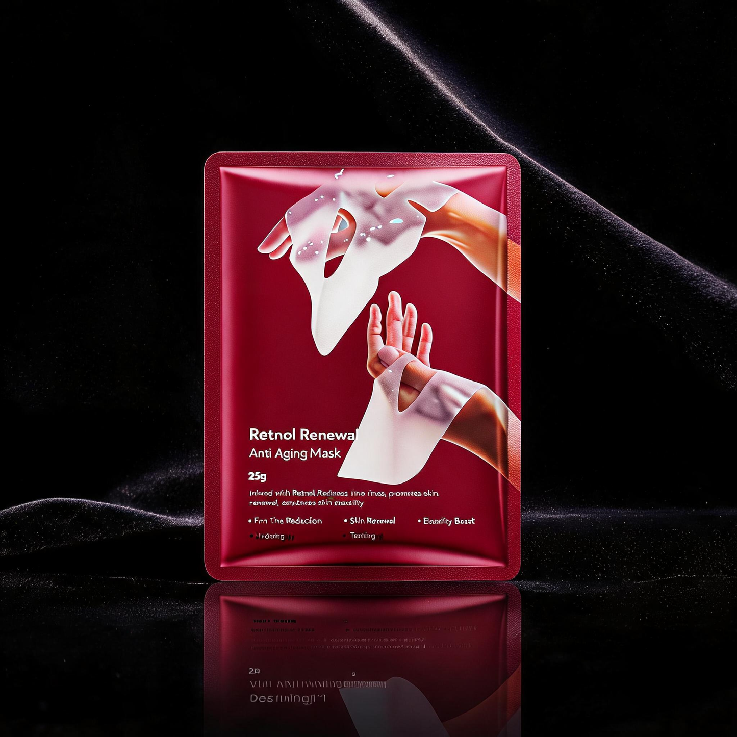 Retinol förnyande anti-aging sheetmask