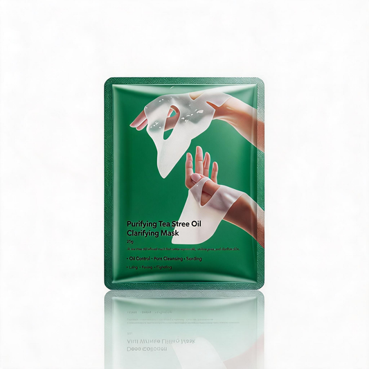Renande Tea Tree Oil-klargörande sheetmask